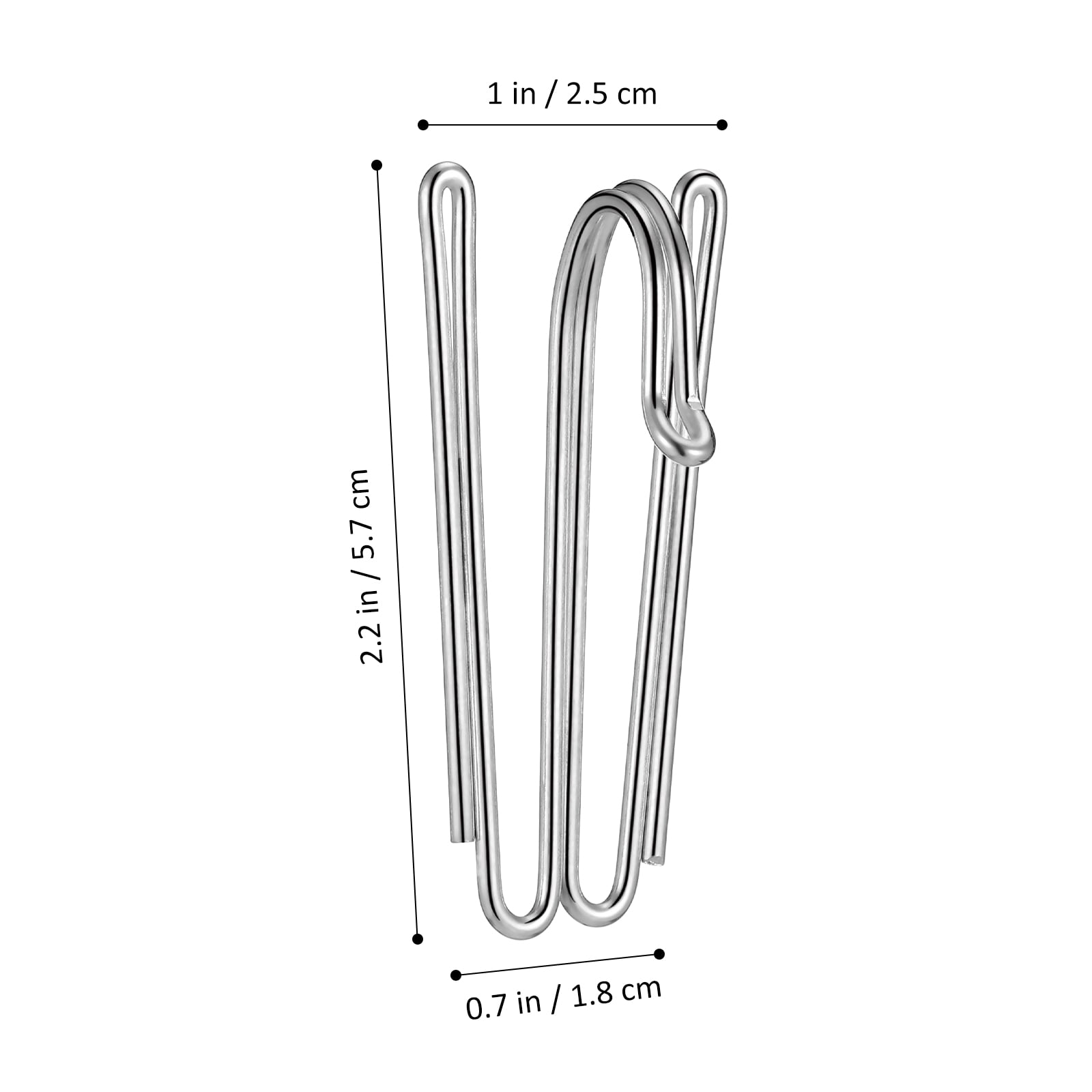 Pin Drapes Hemobllo 50 Pcs Pinch Pleat Hooks Curtain Pins for Drapes Heavy Duty ...