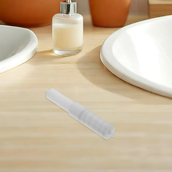 Hemobllo 5-Pack White Spring-Loaded Toilet Paper Roller Inserts Replacement for Bathroom Dispensers