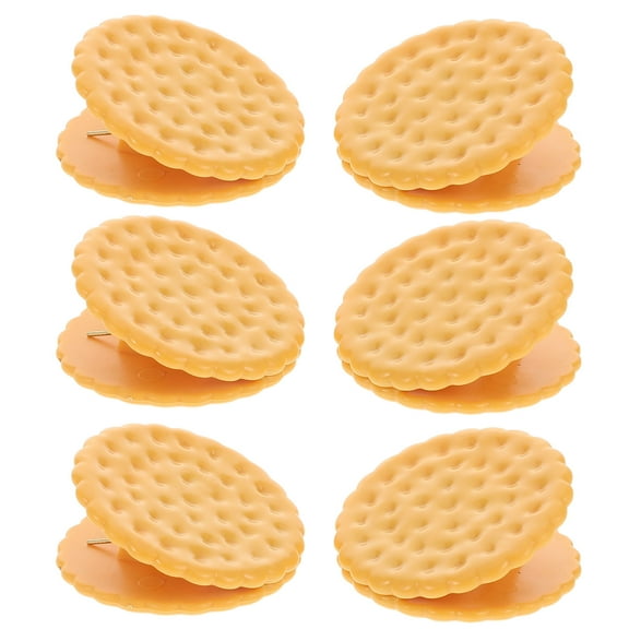 Hemobllo 6Pcs Food Bag Sealer Clips Orange ABS Tight Organization for Home