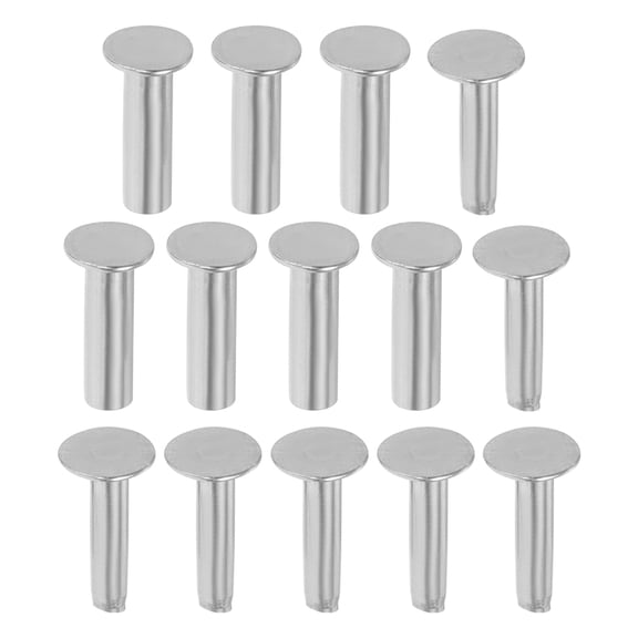 Hemobllo 7Pairs Stainless Steel Cutter Handle Fasteners Heavy Duty Rivets for Kitchen Knives