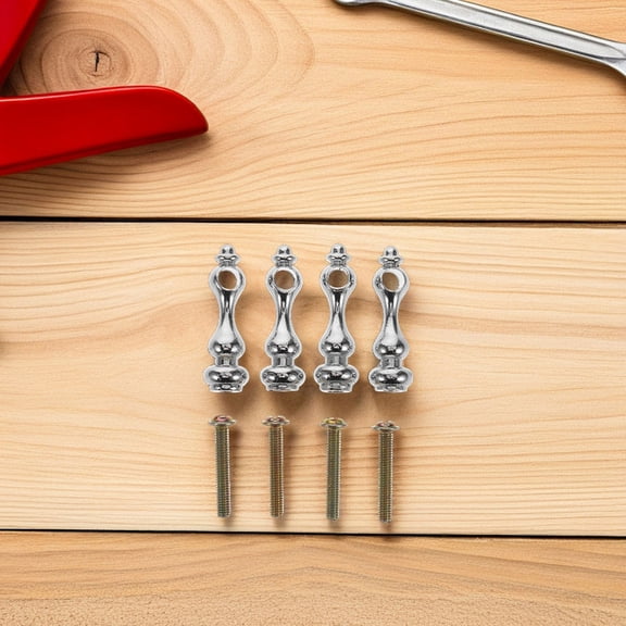 Hemobllo Metal Post End Caps for Furniture and Railing, Connectors for Home and Office, Easy to Install Hardware Accessories