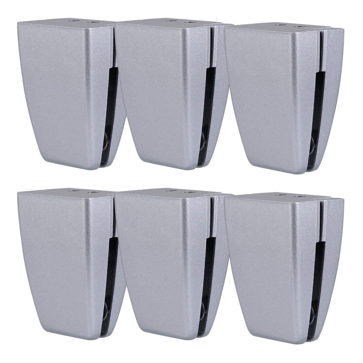 Hemobllo 6Pcs Aluminum Alloy Desk Partition Bracket Clip Silver for ...