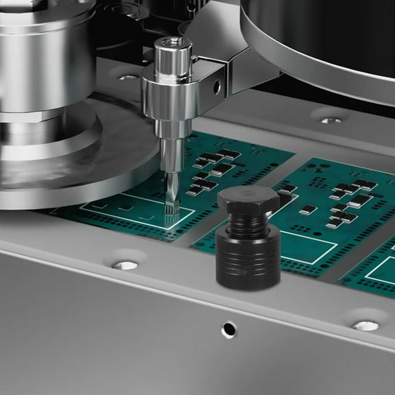 Hemobllo Machinist Jack Screw Steel Black Pad for Automotive Industry Leveling 1Set