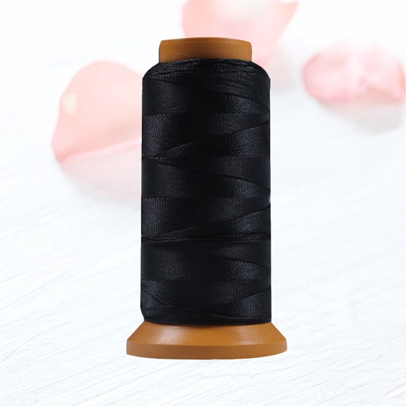 Hemobllo Black Polyester Bow Serving Thread - , Strong and Abrasion Resistant Bow Accessories for Crafting and Repairs