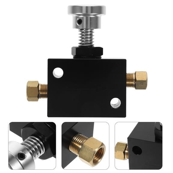 Hemobllo Manual Hydraulic Brake Line Lock for Car Compact Brake Park Lock with Pressure Holder