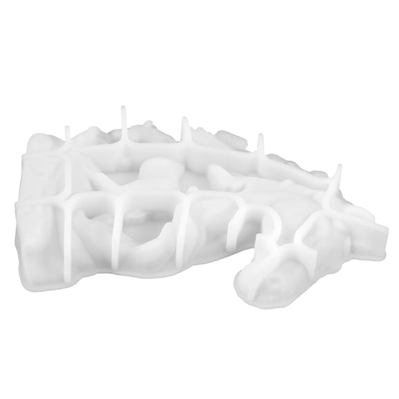 Hemobllo Flexible Silicone Horse Mold Non-Stick for Crafts, Baking, Candy, Soap Making and Home Projects