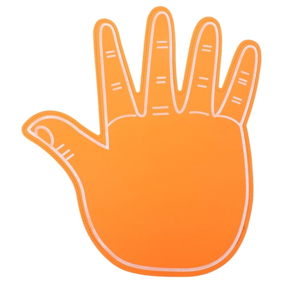 Hemobllo Cheering Cheering Finger Eva Foam Hand Glove For Cheerleaders Parties 1Set