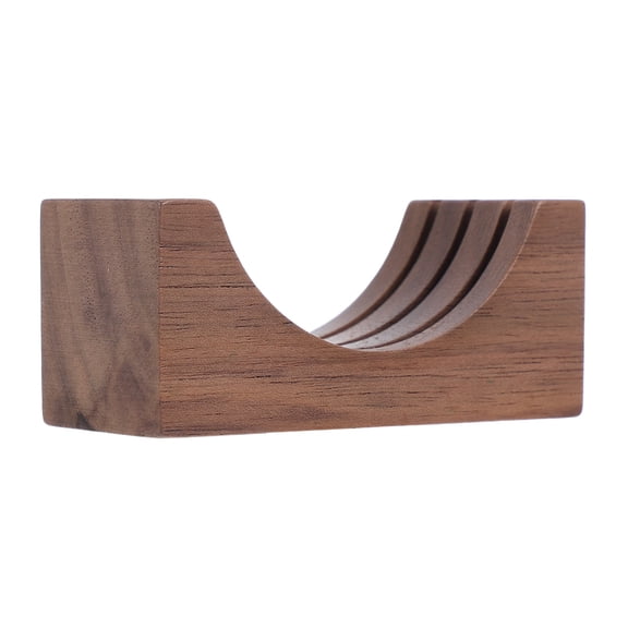 Hemobllo Coffee Filter Drying Rack Espresso Organizer Wood Rustic Wooden Finish 1Pack