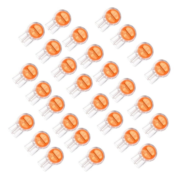 Hemobllo 200Pcs Assorted Color Wire Terminal Uy Connector for Telephone Data Cable Splice Waterproof Design