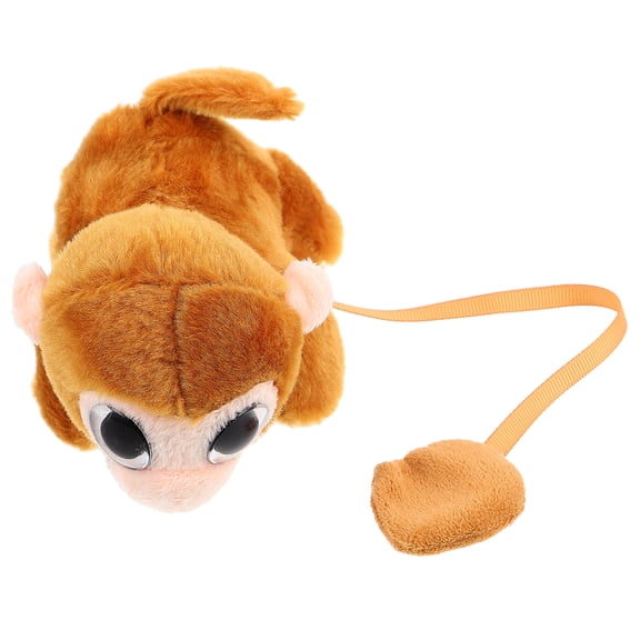 Hemobllo Boys Plushies Monkey Stuffed Toy Light Brown Costume Decoration 1Pack