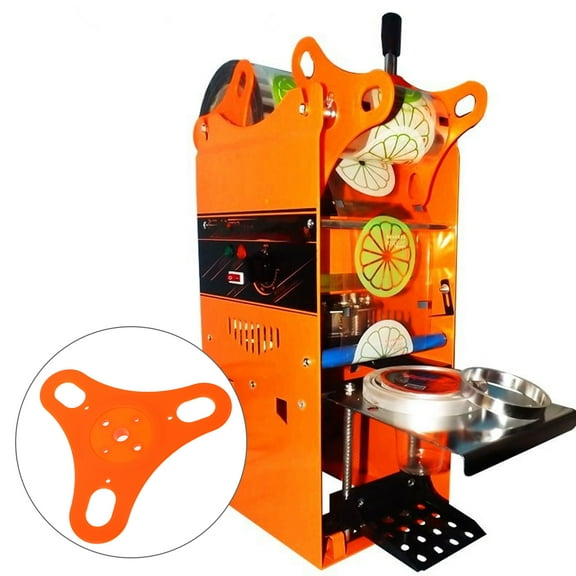 Hemobllo Cup Sealer Machine Guard Stopper Cup Sealing Machine Parts Plastic Replacing Broken Parts 1Set