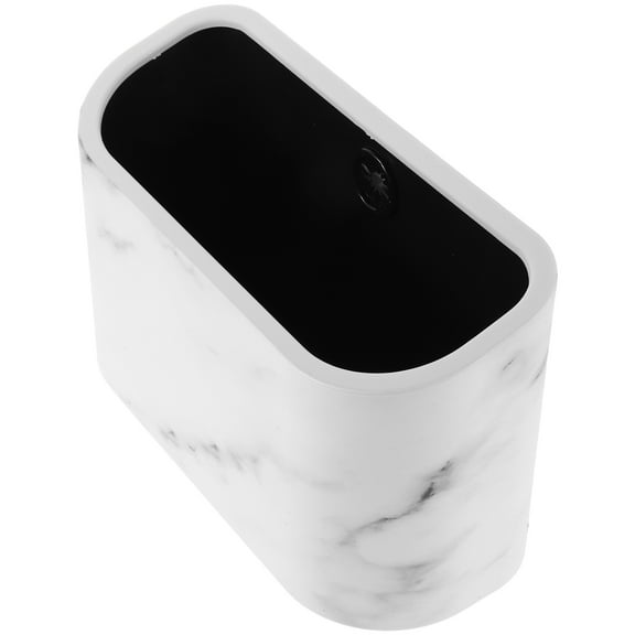 Hemobllo Wall Mount Trash Can Plastic Wall Mountable Office Indoor Use 1Pack