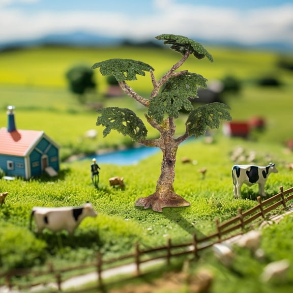 Hemobllo Versatile Plastic Model Trees for Architectural Models and Scenic Displays