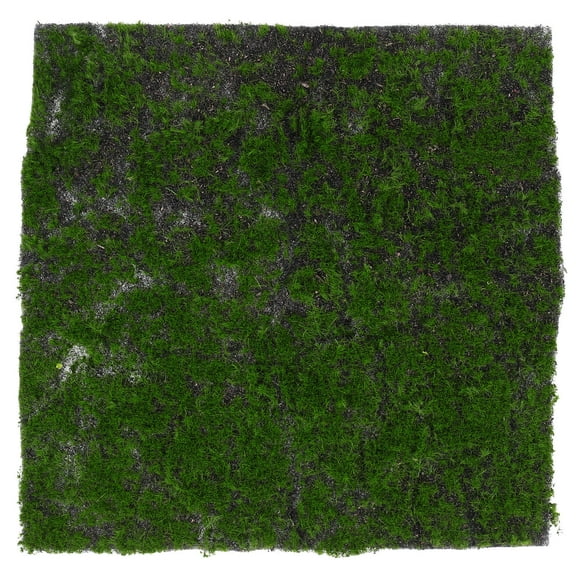 Hemobllo Lifelike Artificial Moss Mat for Crafts and Home Decor Vibrant Soft Flocking Material