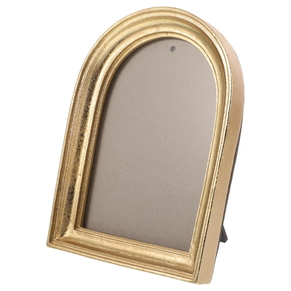 Hemobllo Rustic Retro Resin Picture Frame Golden Vintage European Wall Decor
