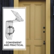 Hemobllo Plated Silver 304 Stainless Steel Hasp Lock for Box Use - Durable and Easy to Install