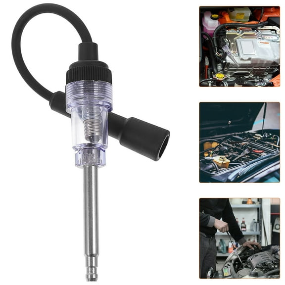 Hemobllo Straight Boot Engine Ignition Tester with Automotive Component Testing Black 1Set Back to School