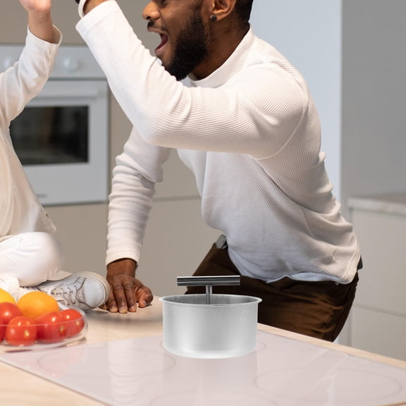 Hemobllo Stainless Steel Meatball Shaper Mold for Efficient Cooking and Easy Cleaning