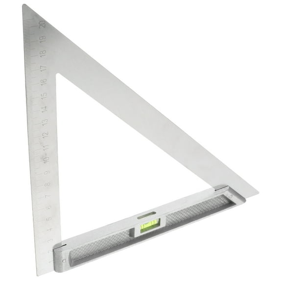 Hemobllo Metal Measuring Ruler Large Framing Square for Woodworking and Drafting Office Use