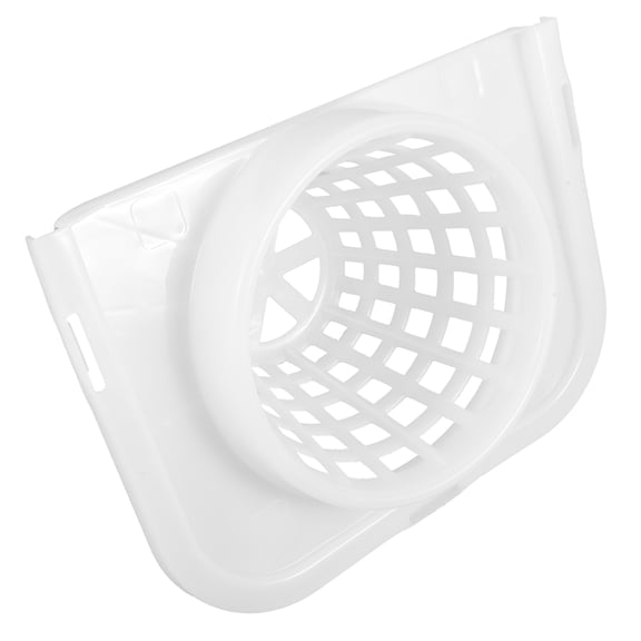 Hemobllo White Plastic Mop Bucket with Thickened Squeeze Drainage Basket for Efficient Home Cleaning