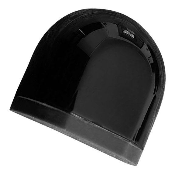 Hemobllo No Drill Floor Door Stopper Black Rubber Bumper Noise Reducing Wall Doorstop