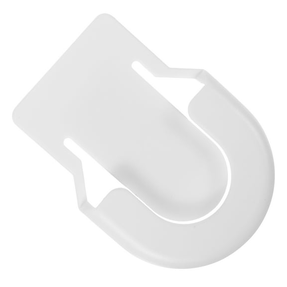 Hemobllo Sturdy White Stethoscope Buckle Clip for Secure Hold and Quick Installation