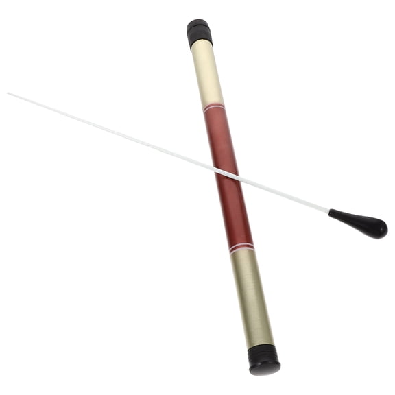 Hemobllo Portable Metal Conducting Baton with Storage Cylinder for Music Performance
