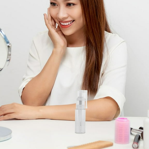 Hemobllo Portable Powder Spray Bottle with Wide Mouth Refillable Design for Cosmetic and Sugar Use