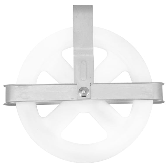 Hemobllo Aluminum Alloy Clothes Hanging Pulley System with Strap for Outdoor Drying Lines and Laundry