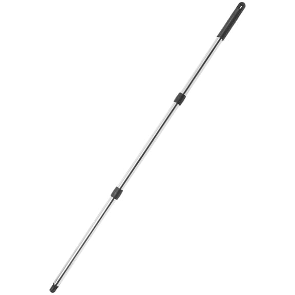 Hemobllo Metal Mop Handle Replacement with Threaded Secure Connection for Household Floor Cleaning