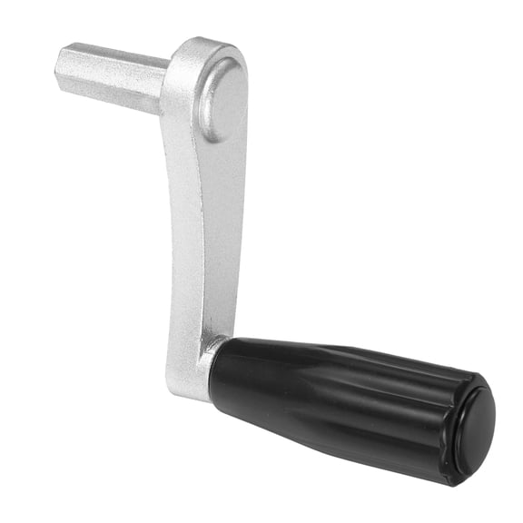 Hemobllo Window Crank Handle Replacement for Clothes Drying Rack with Adjustable Iron Bracket and Ergonomic Lift Handle