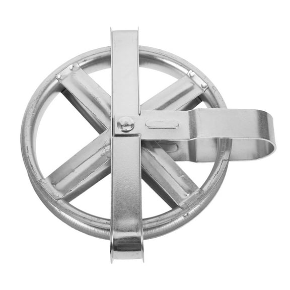 Hemobllo Plated Iron Clothesline Pulley with Deep Groove for Home Laundry Drying and Outdoor Use