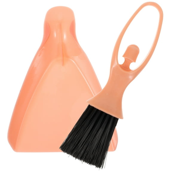 Hemobllo Small Broom and Dustpan Set Multi Function Cleaning Tool for Hard to Reach Areas