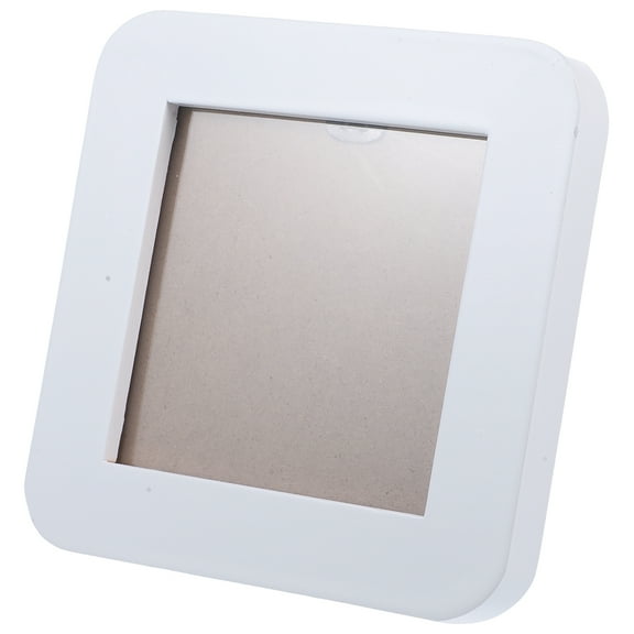 Hemobllo Mini Picture Frame Wood Elegant Look Photo Display 1Pack 11.5*11.5*0.6in for Home Decoration
