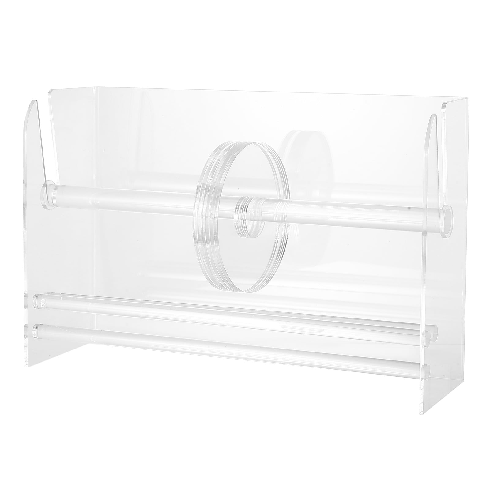 Hemobllo Sticker Roll Holder Adjustable Acrylic Transparent 1Set ...