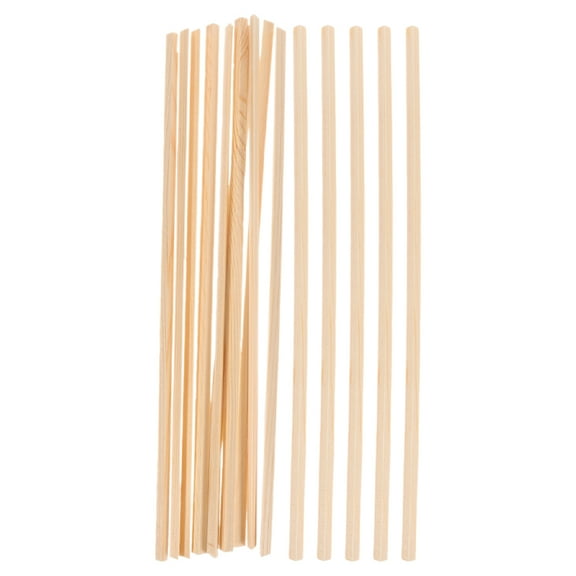Hemobllo 15Pcs Natural Wood Triangle Molding Smooth Surface for DIY Window Edging