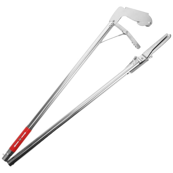 Hemobllo Heavy Duty Stainless Steel Grabber Reach Tool for Fishing Snake and Outdoor Use