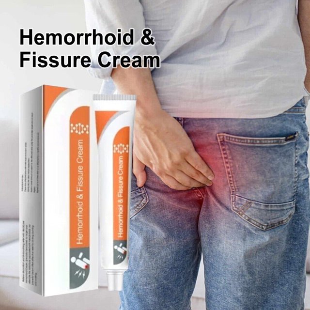Hemorrhoid & Fissure Cream Treatment Ointment Fast Relief Healing
