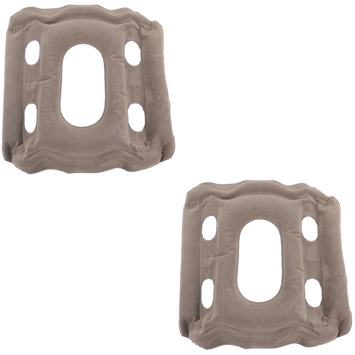 Hemorrhoids Butt Cushion Flocking Bed Sore Cushions Waffle Elder Travel