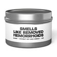 thumbnail image 1 of Hemorrhoids Surgery Hemorrhoidectomy Tin Candle Gifts Home Office Decor, 1 of 5