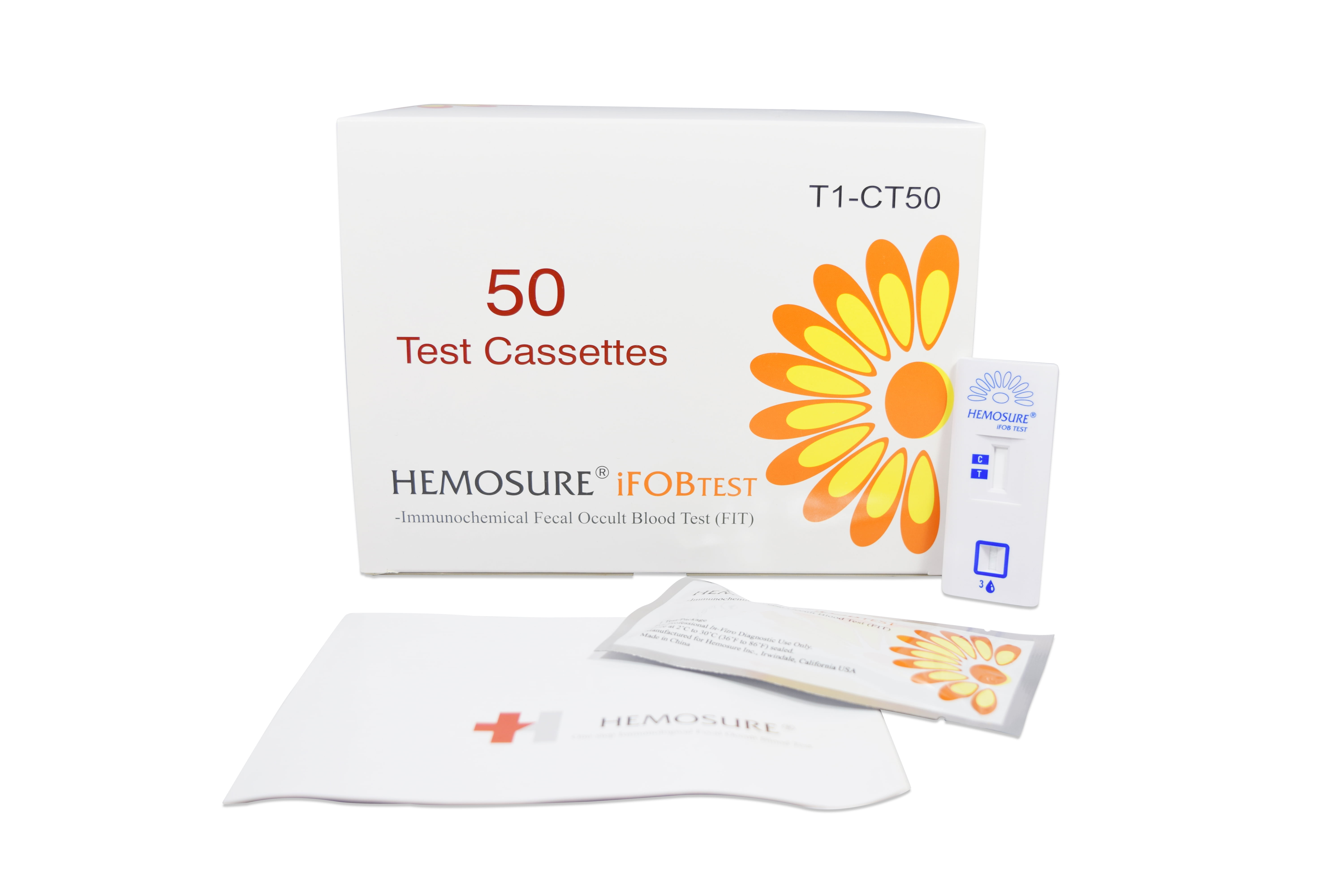 Hemosure® Rapid Test Kit, Fecal Occult Blood Test (iFOB or FIT