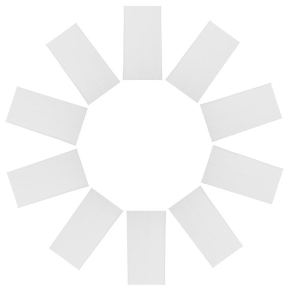 Hemoton 1 Bag/100PCS Shrink Wrap for Sublimation Tumblers Sublimation Shrink Wrap Sleeves Heat-Resistant Tumbler Shrink Wrap Film White Bags