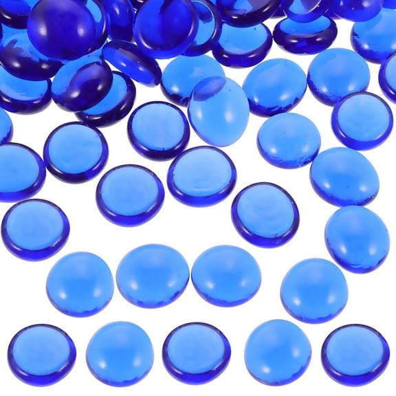 Hemoton 1 Bag Aquarium Glass Gravels Fish Tank Decorative Landscape Glass Stone Decor