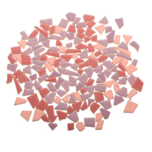 RENACLIPY Ceramic Tile Kit Assorted Colors for Creative Craft Projects and Home Decor Crafts