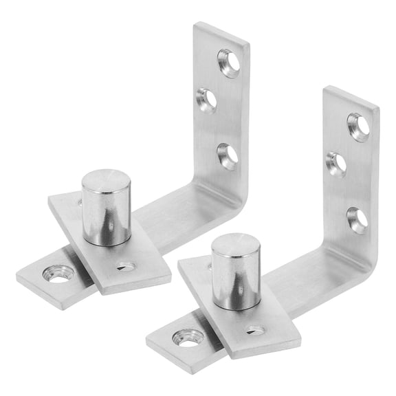 Hemoton 1 Pair Of Hidden Door Hinge Flexible Swivel Hinge Hidden Sliding Door Hardware Invisible Door Hinges Concealed Door Hinges Screen Door Hinge Cafe Door Hinges Parts