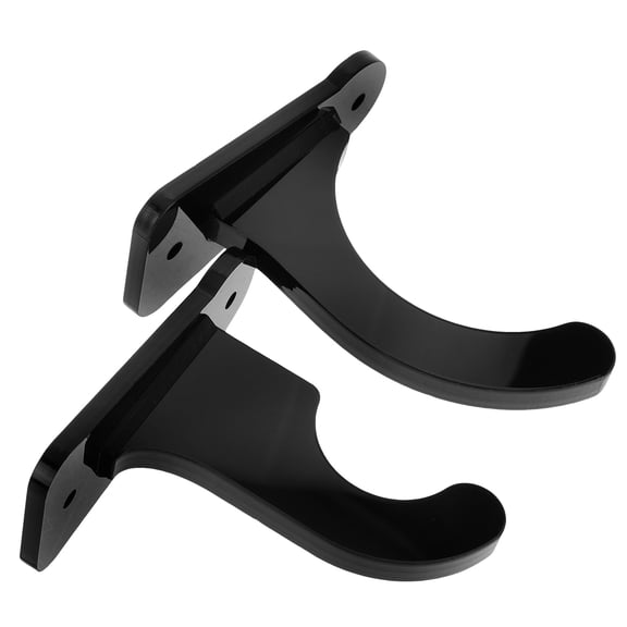 Hemoton 1 Pair Horizontal Baseball Bat Display Mount Holder For Baseball Bats Baseball Bat Display Baseball Bat Organizer Baseball Bat Wall Hook