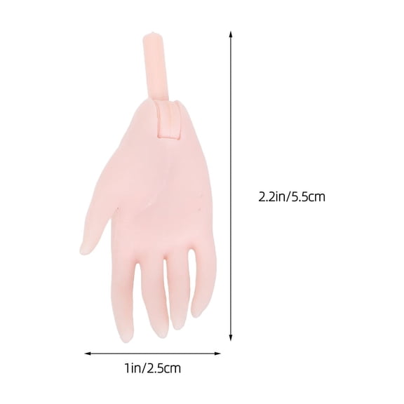 Hemoton 1 Pair Small Hands Replacement Parts For Dolls Small Hands Prank Woman Mannequin Hand Mini Hand For Doll Doll Little Hands Prank