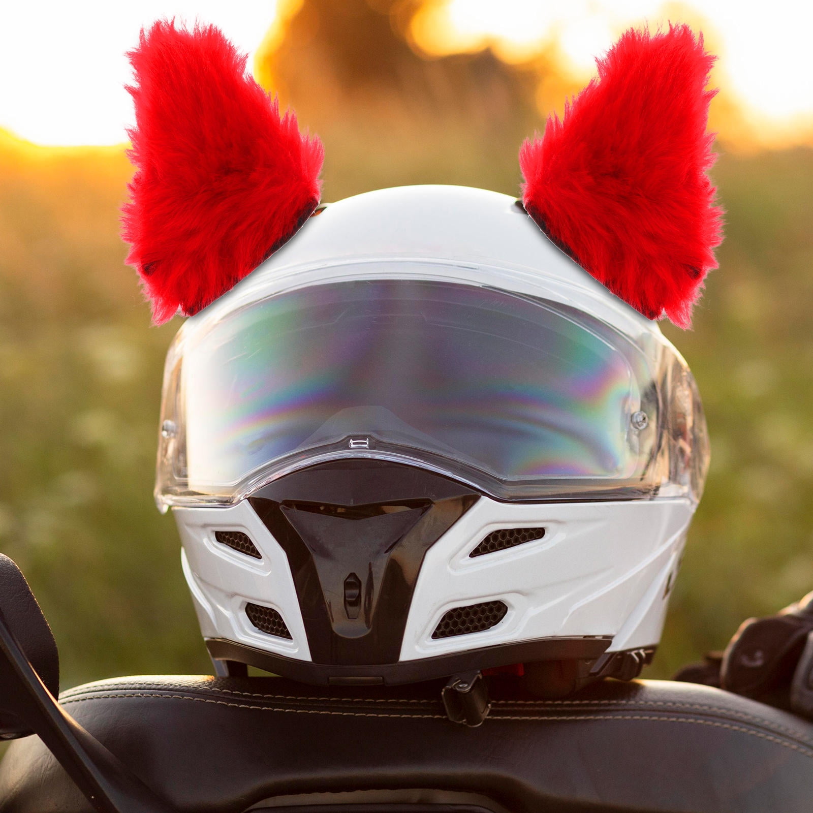Helmet Flair Cute Motorcycle Helmet Cover,one Size Helmet Plush