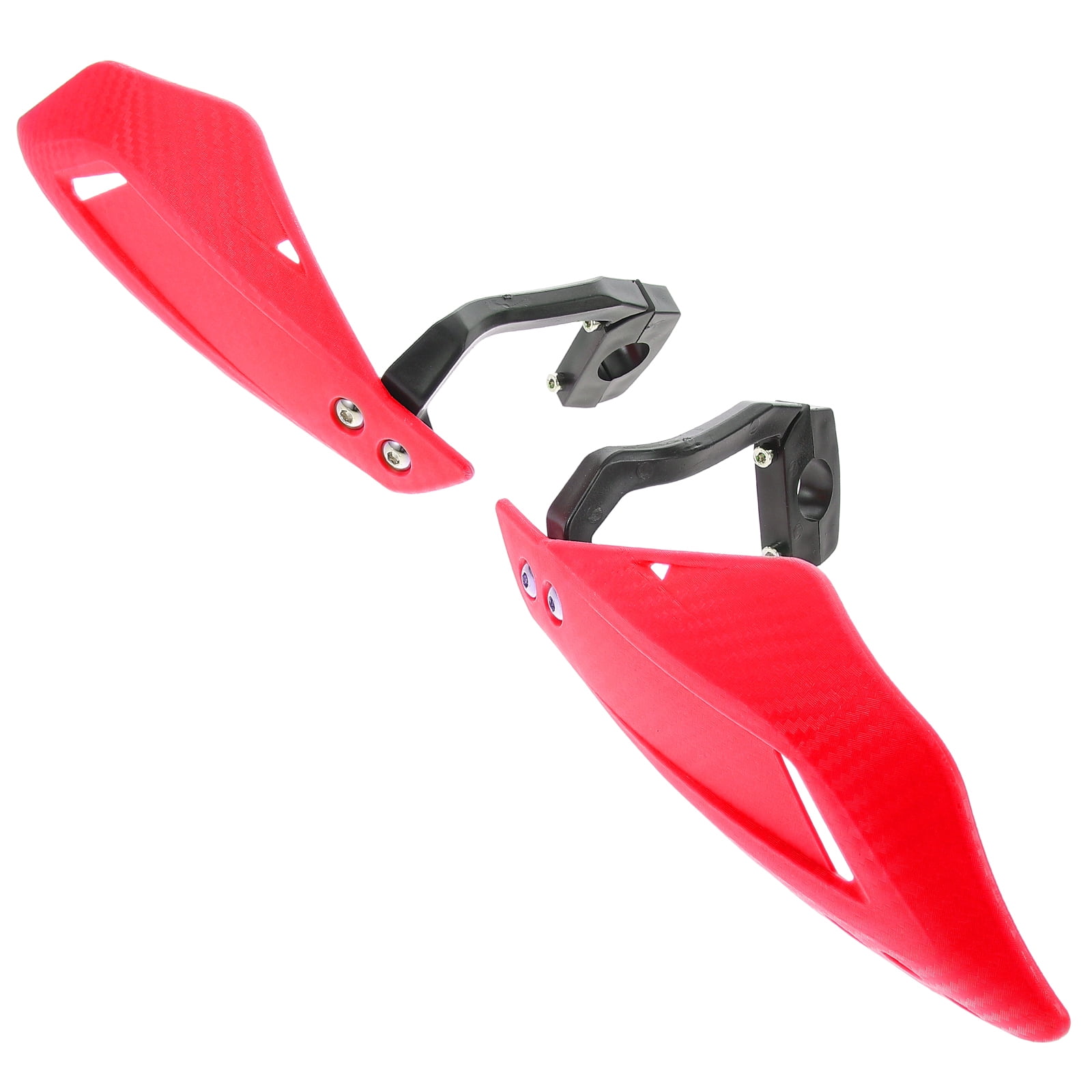 Handle Guard Hemoton 1 Pair Universal Motorcycle Handguards Handlebar Hand Guard ...