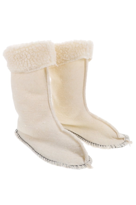 1 Pair Warm Rain Boot Liners for Cold Weather Detachable Boot Liners Comfortable and Breathable Winter Boot Liners Size 44